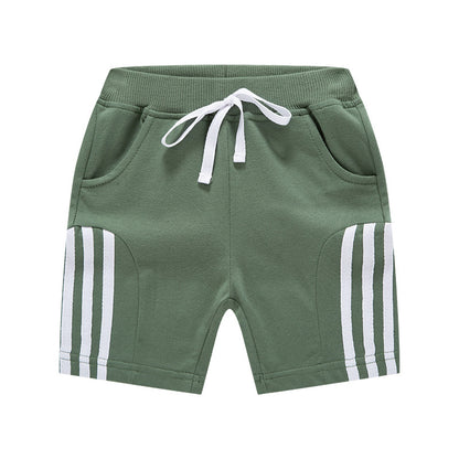 Children's Shorts Boys' Five-point Casual Pure Cotton Pants