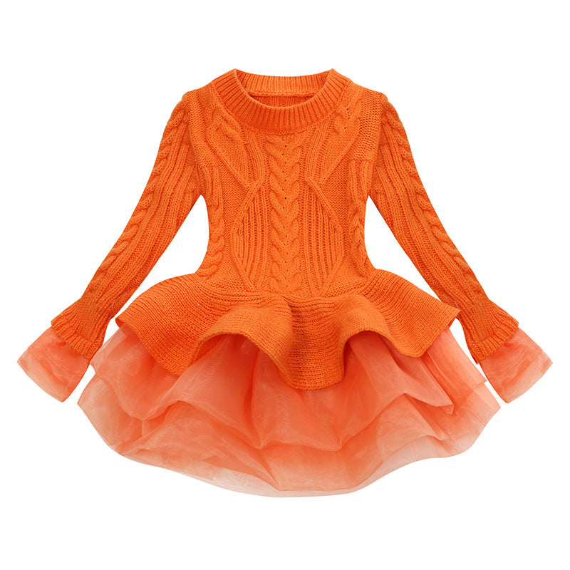 Classy Warm Toddler Girl Dress
