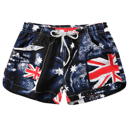 Mens Quick Dry Swim Trunks with Mesh Lining