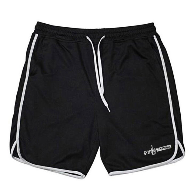 Summer Brand Mesh Quick Dry Fitness Shorts Men Gym Knee