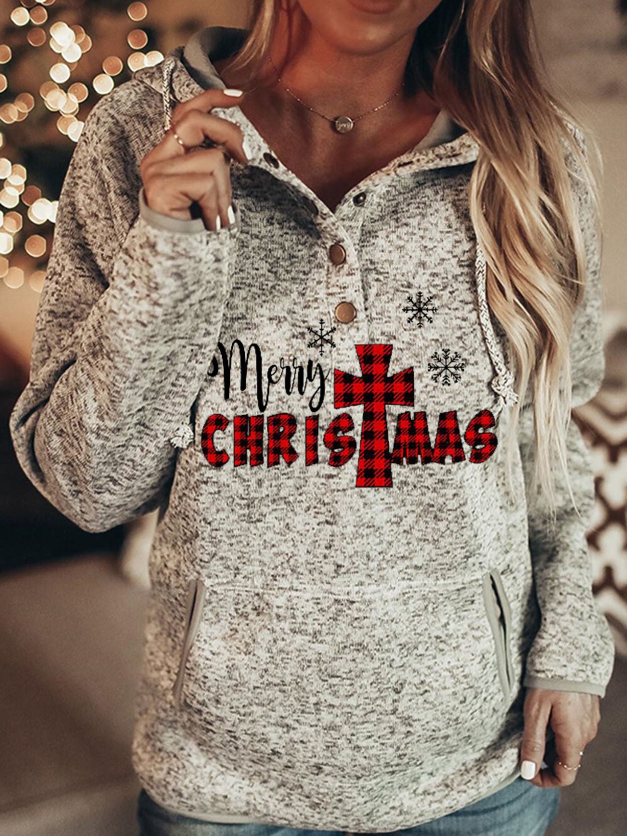New Women's Christmas Printed Sweater