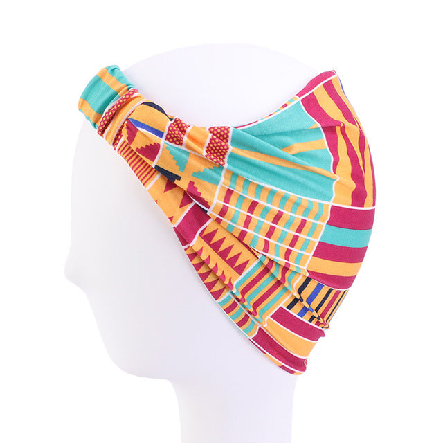 African Pattern Print Headband