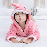 Flannel Bathrobe Baby Pajamas Nightgown