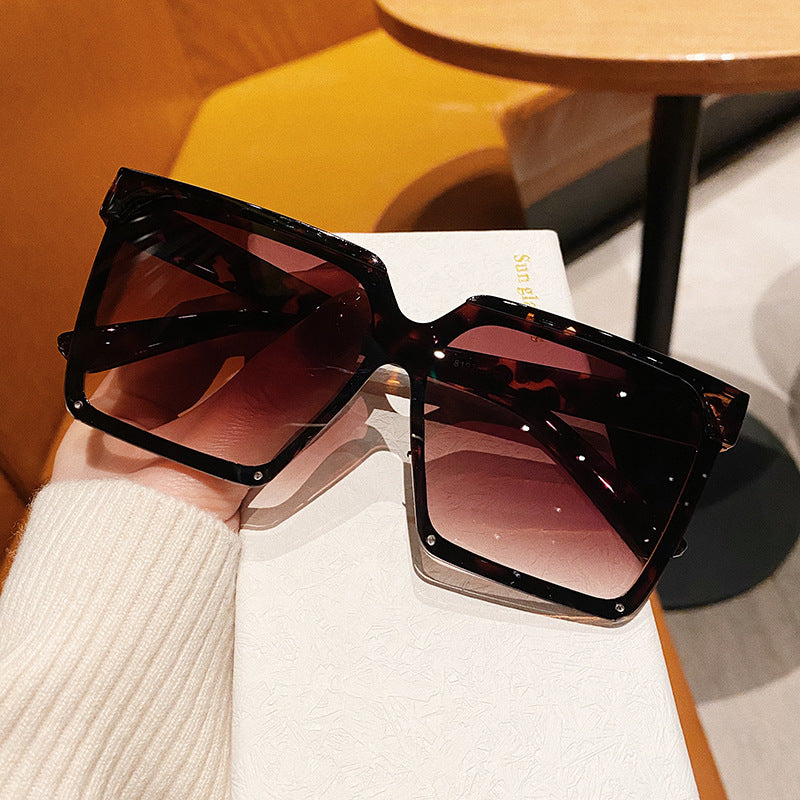Fashion Sunglasses With Large Square Frames