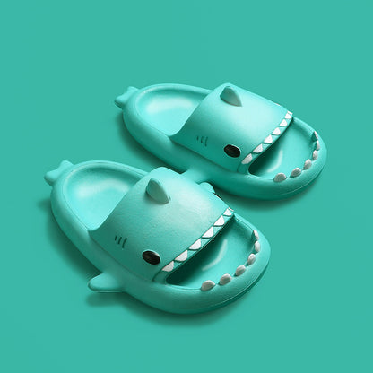 Three-Dimensional Shark Non-Slip Soft Bottom Sandals Children Slippers