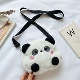 Cute Red Panda Plush Cross-body Bag