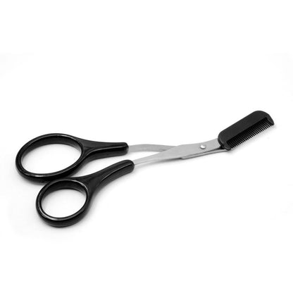 Eyebrow Trimmer Scissor with Comb Facial Hair Removal Grooming Shaping Shaver Cosmetic Makeup Accessories