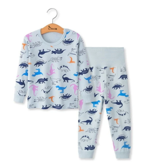 Noah Baby Long Sleeve Cotton Pajamas Set