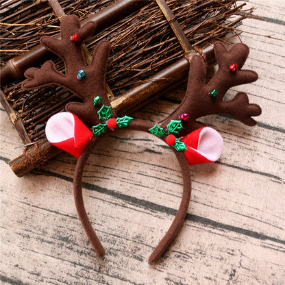 Christmas antler headband children adult headband