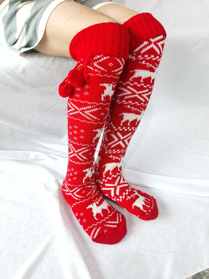Christmas Stockings Pile Pile Stockings Woolen Socks