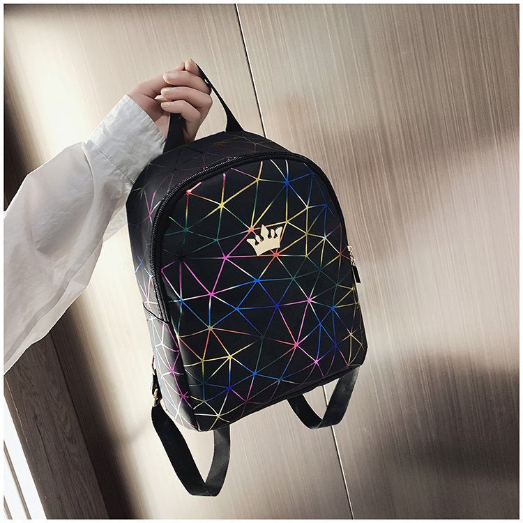 Color Mosaic crown backpack