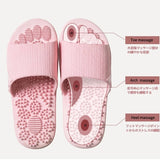 Reflexology Foot Massage Slippers Bath Slippers Tension Relief Acupuncture Feet Massager Household Slipper Foot Health Care