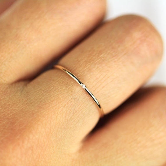 Ultra-Thin Ring for Girls