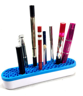 Makeup brush box