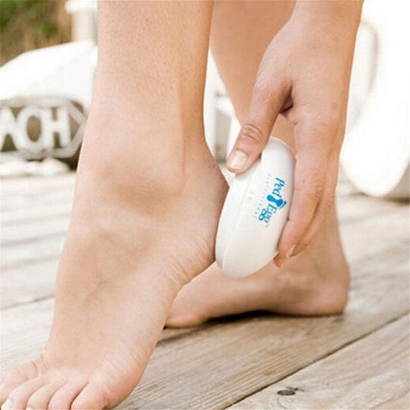 Egg-shaped Foot Polisher Exfoliates Feet