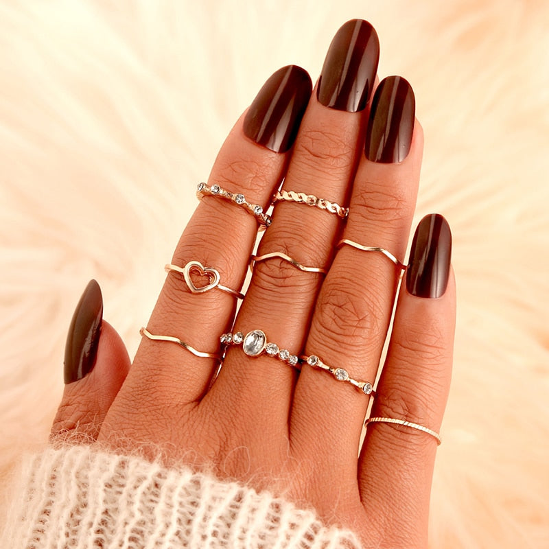 Vintage Styled Rings Set
