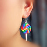 Women's Fashion Colorful Lollipop Earrings Jewelry
