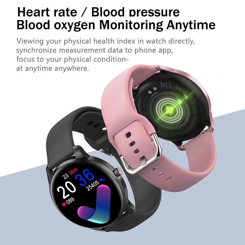 Smart Watch Aluminum Alloy Body Dynamic Heart Rate