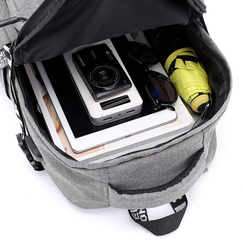 Laptop Bookbag USB Charge Backpacks