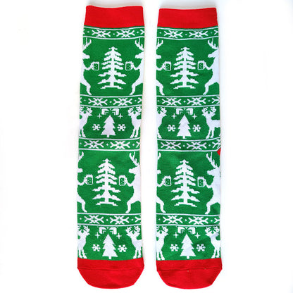 New Christmas Men Socks 2023 New Year Funny Christmas Tree