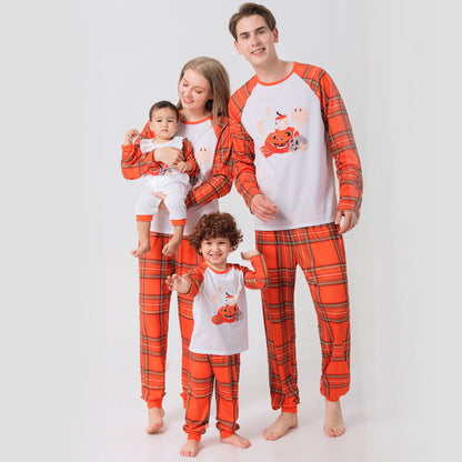 Family Dog Family European And American Christmas Parent-child Pajamas