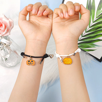 New Love Magnet Attracts A Pair Of Halloween Lovers Bracelets