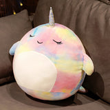 Girls Sleeping Pillow Rainbow Doll Cute Plush Toy