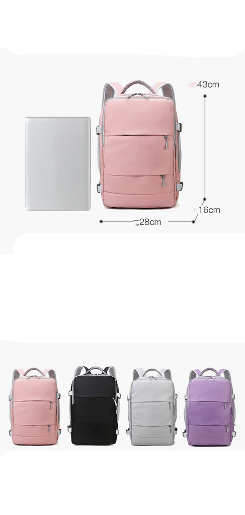 Multifunctional USB Large Capacity Diaper Bag