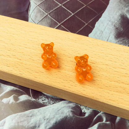 Transparent Gummy Bear Earrings
