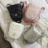 Color Mosaic crown backpack