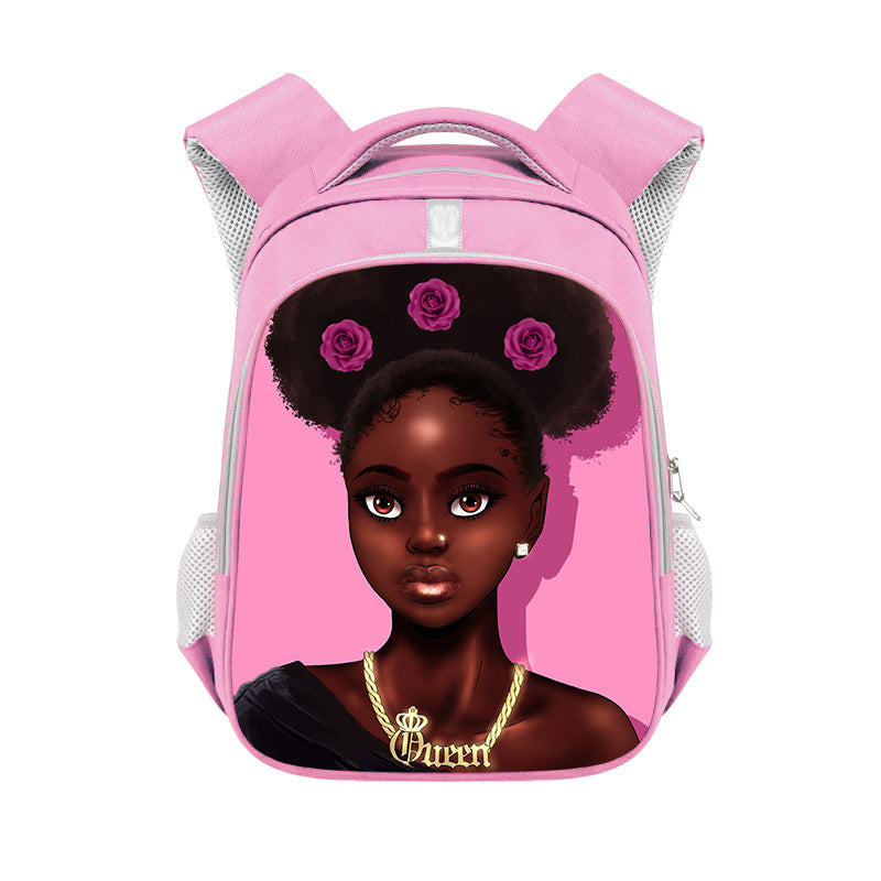 26 Styles of African Girl Bookbags