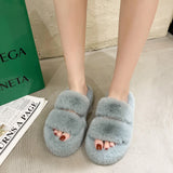 Fuzzy Slippers Women House Shoes Fluffy Bedroom Slippers