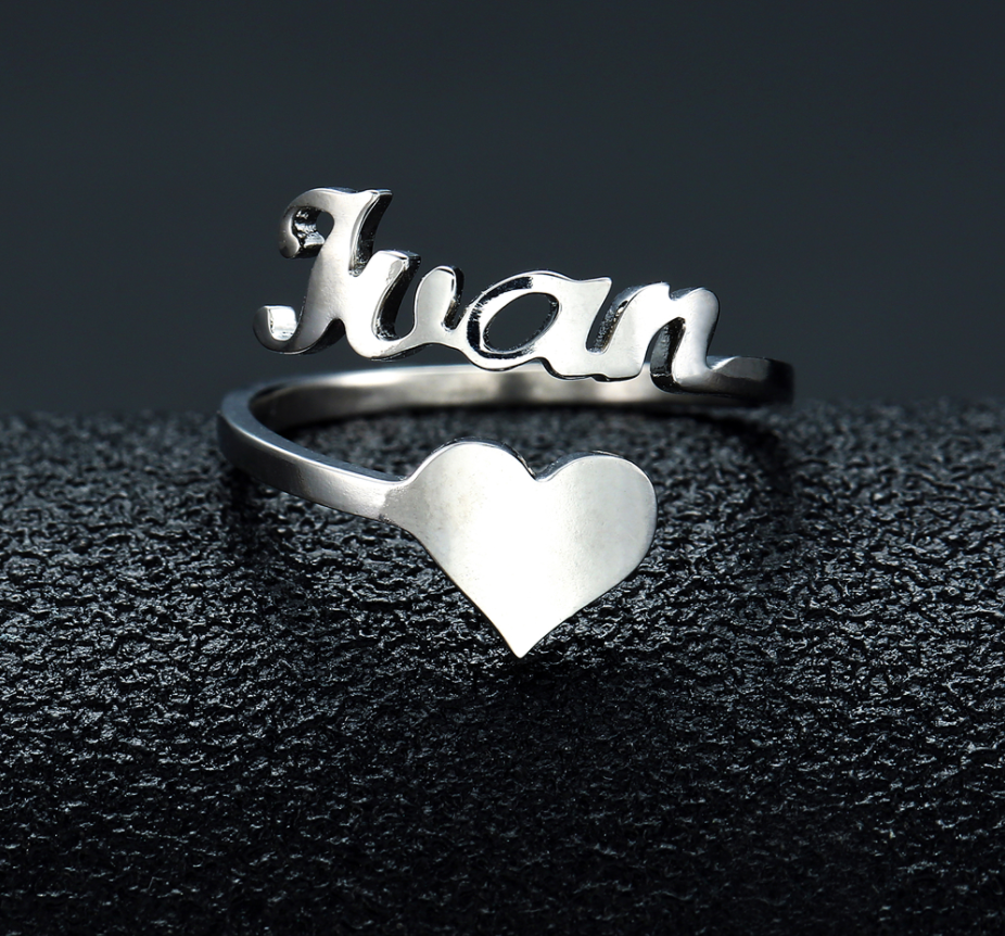 Personalized Custom Name Ring
