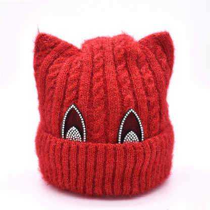 Women's winter knitted hat