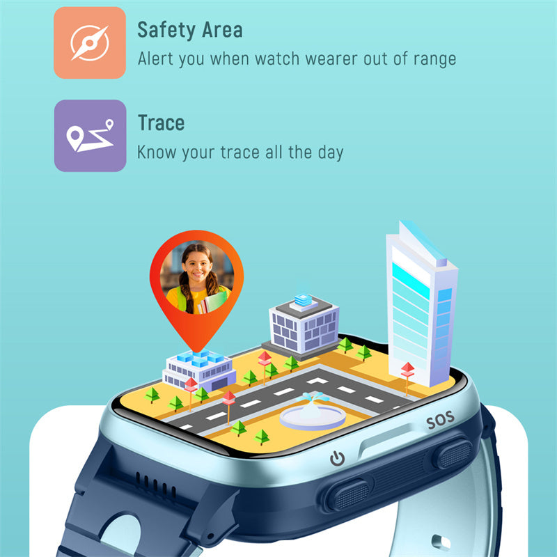 K15 Kids 4G GPS Locator Video Call Watch