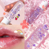 Beads Transparent Pearlescent White Base Lip Gloss Transparent Lip Gloss Nourishing Moisturizing Lip Gloss