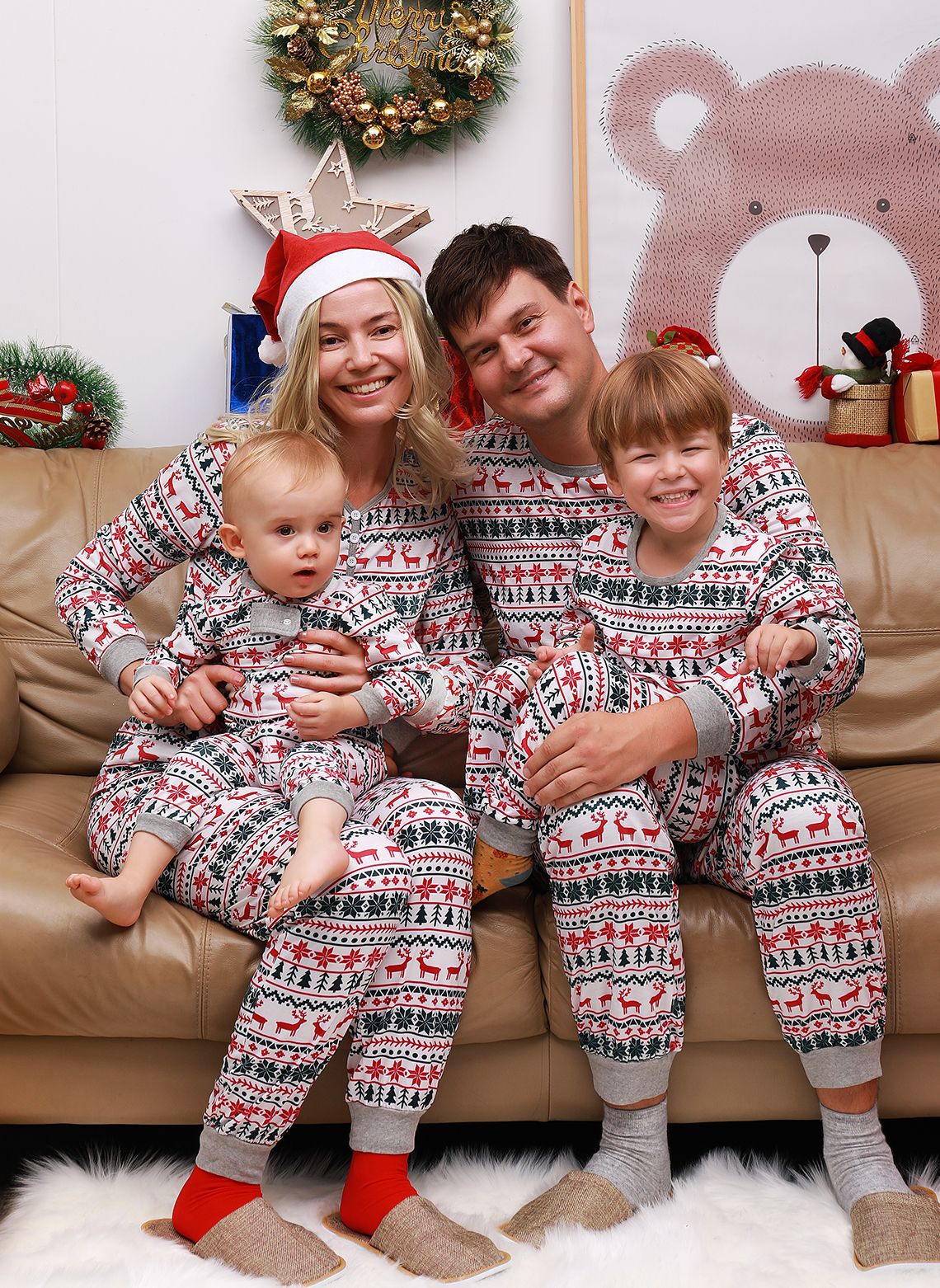 Noel Christmas Family Pajamas